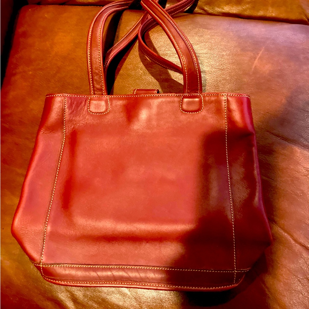 Never Worn Red Coach Tote pocketbook